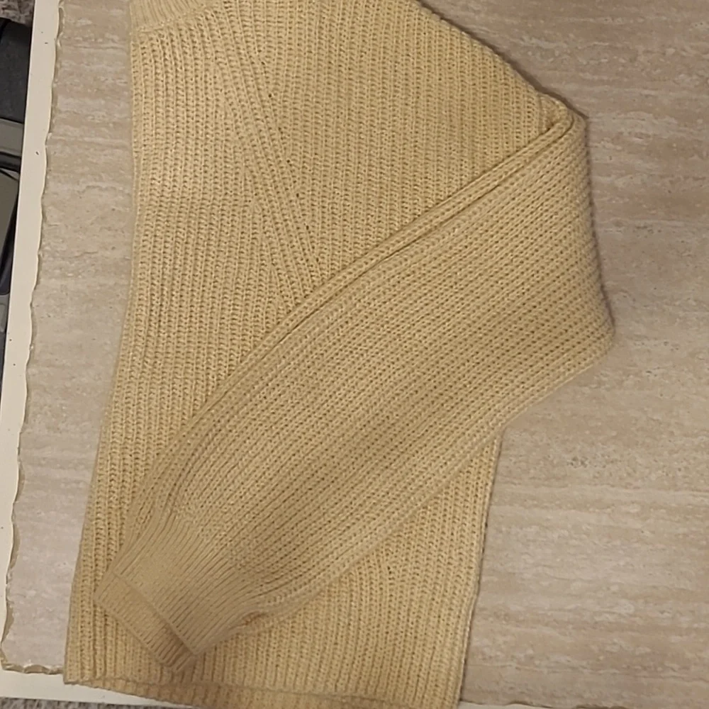 BP Nordstrom Tan Boulder Plaited Sweater Sz XL NWT Soft & Cozy